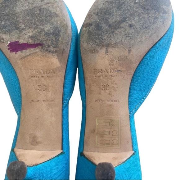 PRADA MULES SIZE 38 - Picture 7 of 10